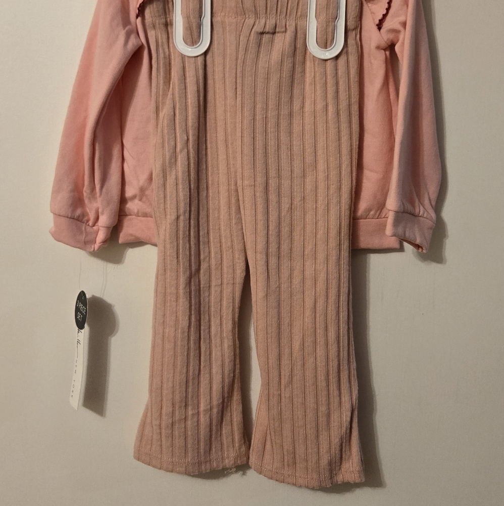 Nicole Miller Pink Santa Baby Toddler Girls Set - Picture 6 of 6